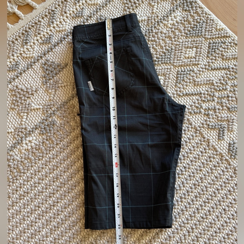 Club Ride Apparel Women's Black Plaid Athletic Shorts - Picture 6 of 10